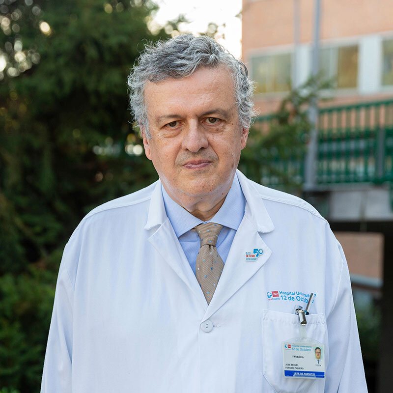 José Miguel Ferrari, jefe de Farmacia Hospitalaria.