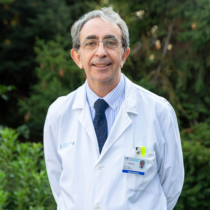 José Tomás Ramos, jefe de Pediatría.