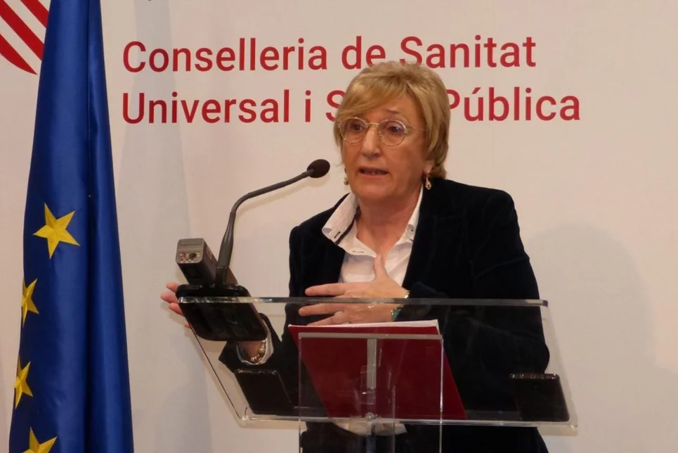 La consejera de Sanidad de Valencia, Ana Barceló.