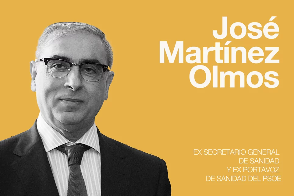 José Martínez Olmos, ex secretario general de sanidad y ex portavoz de sanidad del PSOE.