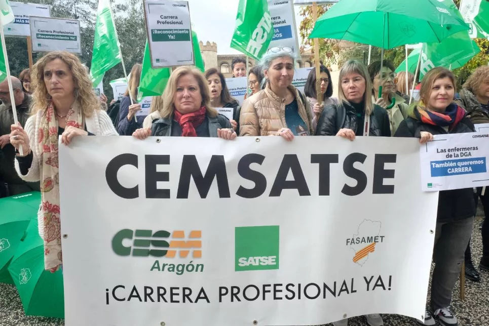 Los sindicatos médicos de Aragón anuncian movilizaciones. Foto:Fasamet/CesmAragón.