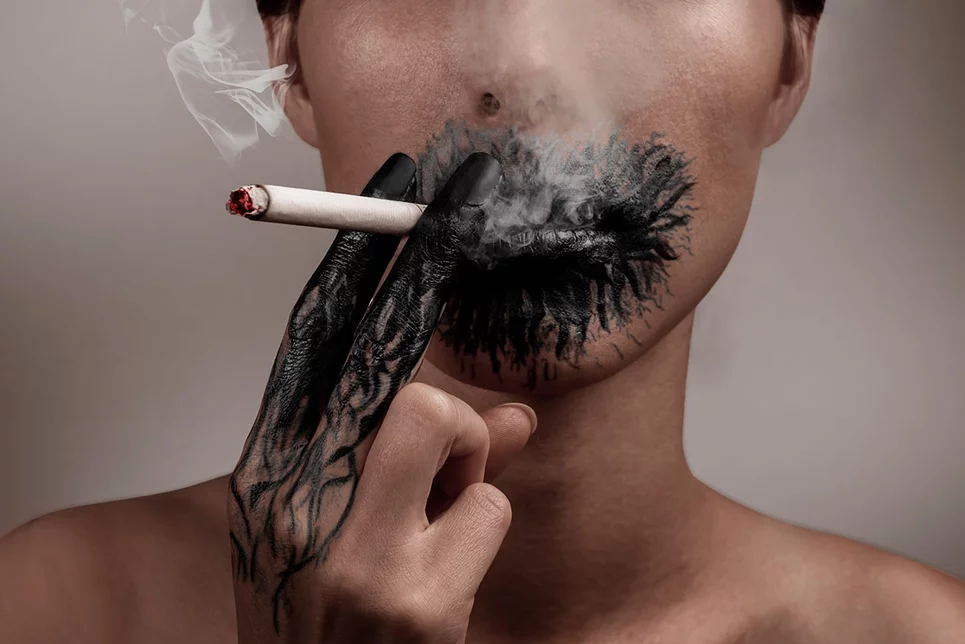 Muchas enfermedades cutáneas se agravan con el tabaco. Foto: SHUTTERSTOCK.