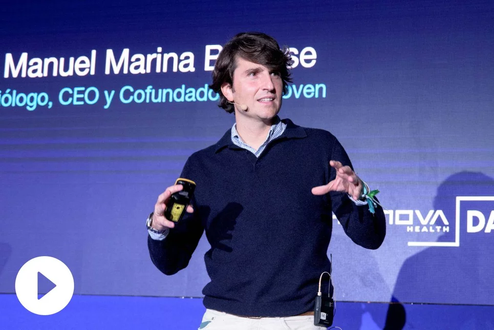Manuel Marina, cardiólogo y cofundador y CEO de Idoven. Foto: JOSÉ LUIS PINDADO/Vídeo: EL EMBALSE