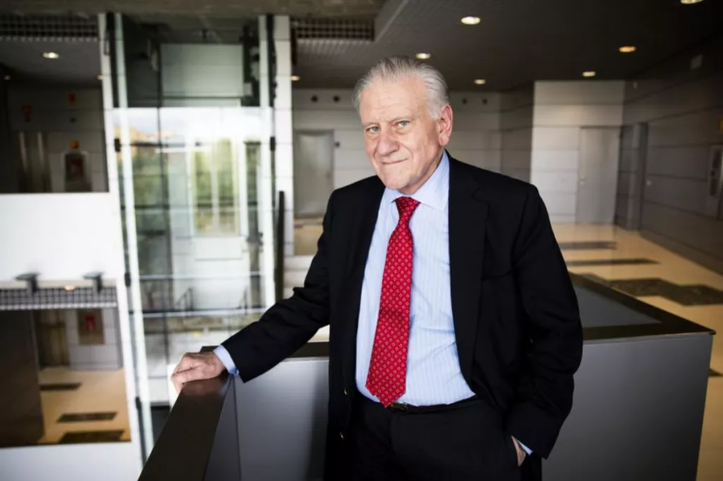 Valentín Fuster en el CNIC.