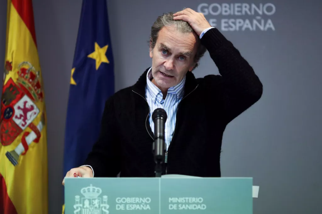 Fernando Simón, director del Centro de Coordinación de Alertas Sanitarias (CCAES) del Ministerio de Sanidad