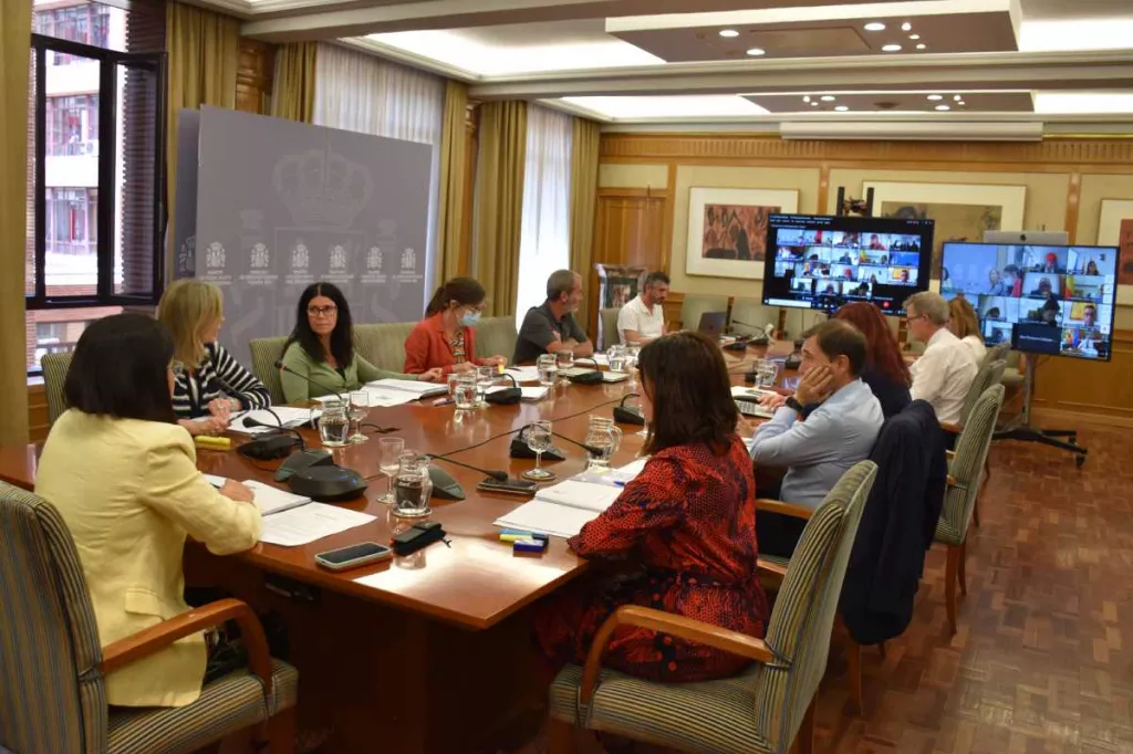 Reunión del Consejo Interterritorial del SNS celebrada este miércoles. Foto: MINISTERIO DE SANIDAD