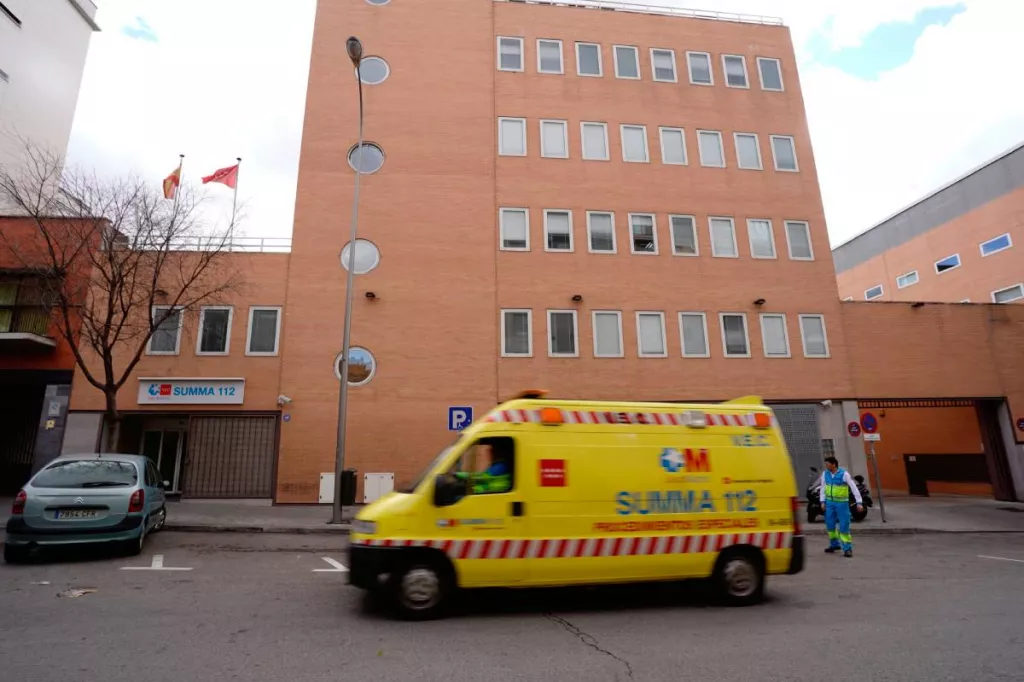 Sede del Summa 112, centro que coordina las urgencias de atención primaria del Sermas. Foto: ÁNGEL NAVARRETE