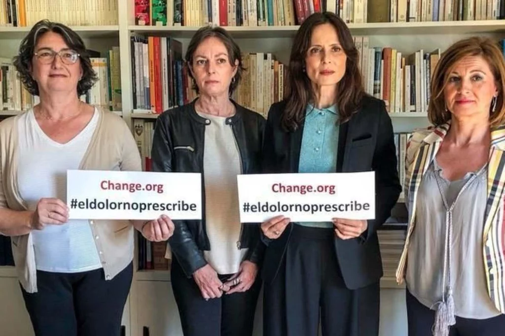 Rostros conocidos se unieron a las asociación Veritas creada por las vctimas del psiquiatra Javier Criado. Foto de la web de Veritas.