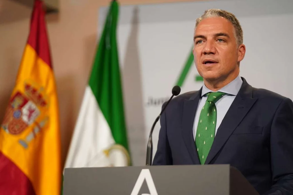 Elías Bendodo, hasta ahora consejero de presidencia, Administración Pública e Interior en funciones de Andalucía. Foto: JUNTA DE ANDALUCÍA.