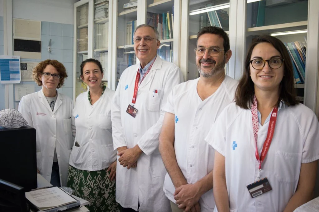 Equipo multidisciplinar que efectúa el tratamiento del TOC con ECP del Hospital Universitario de Bellvitge y del Idibell.