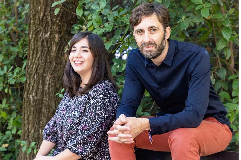 Nerea Deleyto-Seldas y Alejo Efeyan, del CNIO. Foto: Laura Lombarda. CNIO.