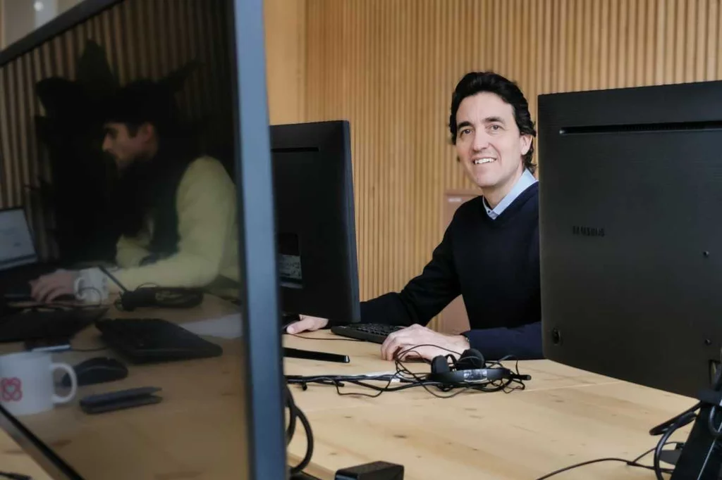 Ã“scar GarcÃa-Esquirol es ahora CEO de Mediktor. Foto: JAUME COSIALLS