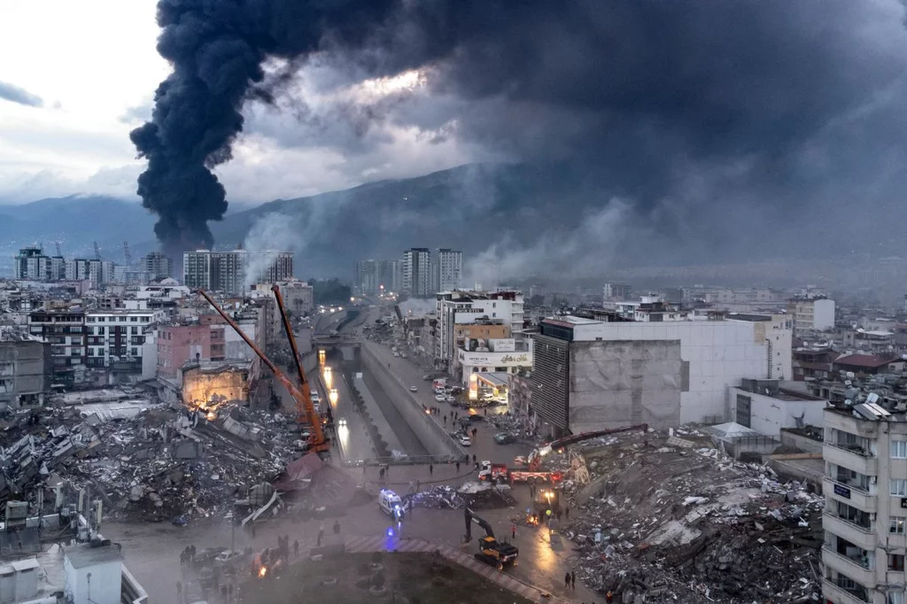 Imagen aÃ©rea de ciudad de Iskenderun (TurquÃa) tras los terremotos que tuvieron lugar el pasado 6 de febrero. Foto: EFE