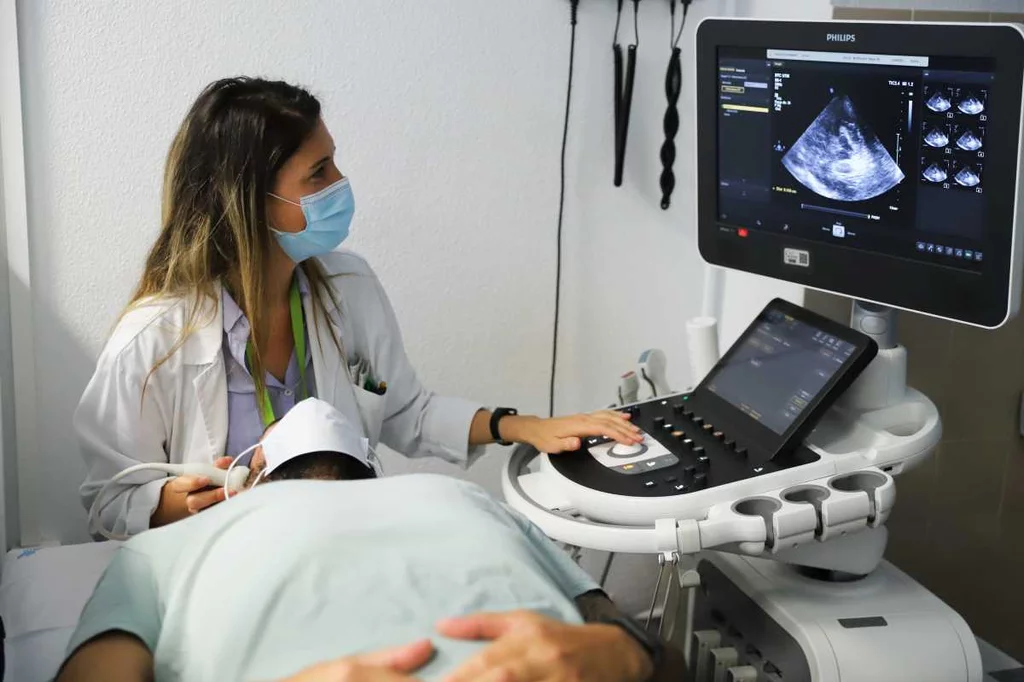 El Germans Trias ha usado la ecografa intracraneal para el estudio de la migraña crónica. Foto: HOSPITAL GERMANS TRIAS