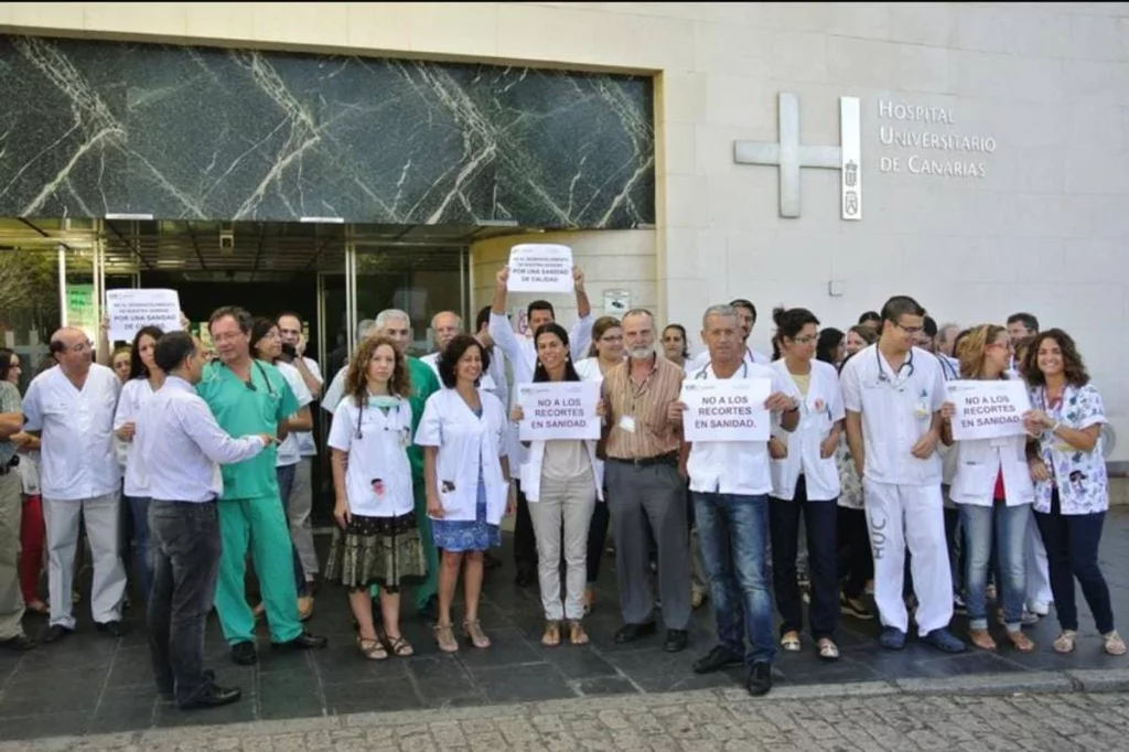 CESM Canarias convoca una huelga antes de las elecciones para conseguir atraer a más médicos. Foto: CESM CANARIAS