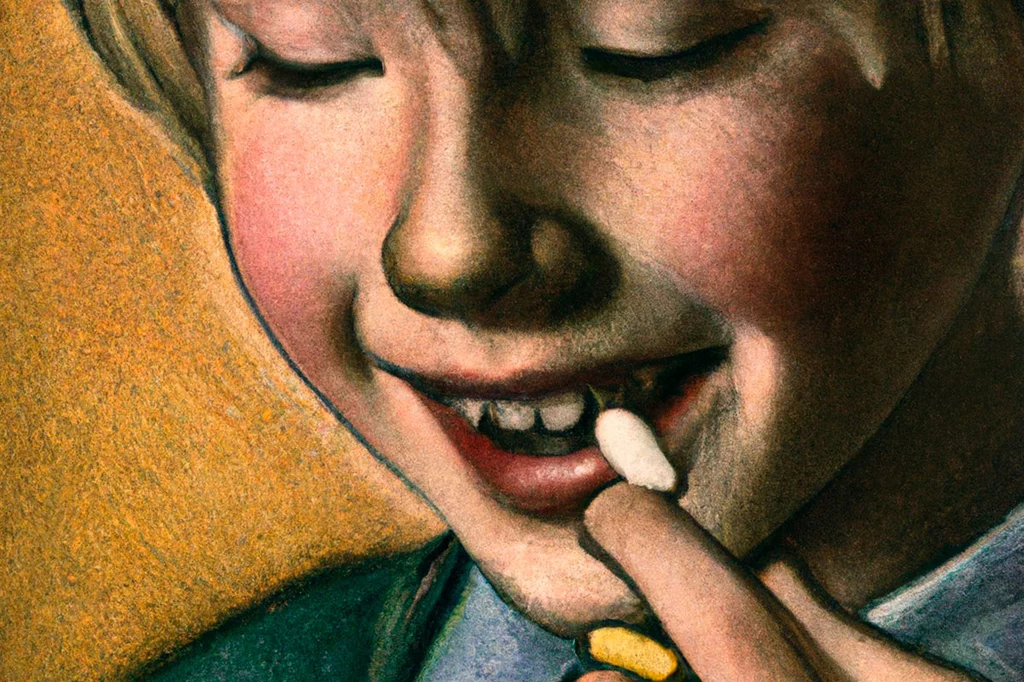 Es peligroso dejar los medicamentos al alcance de los niÃ±os. [Imagen: IA de Shutterstock]