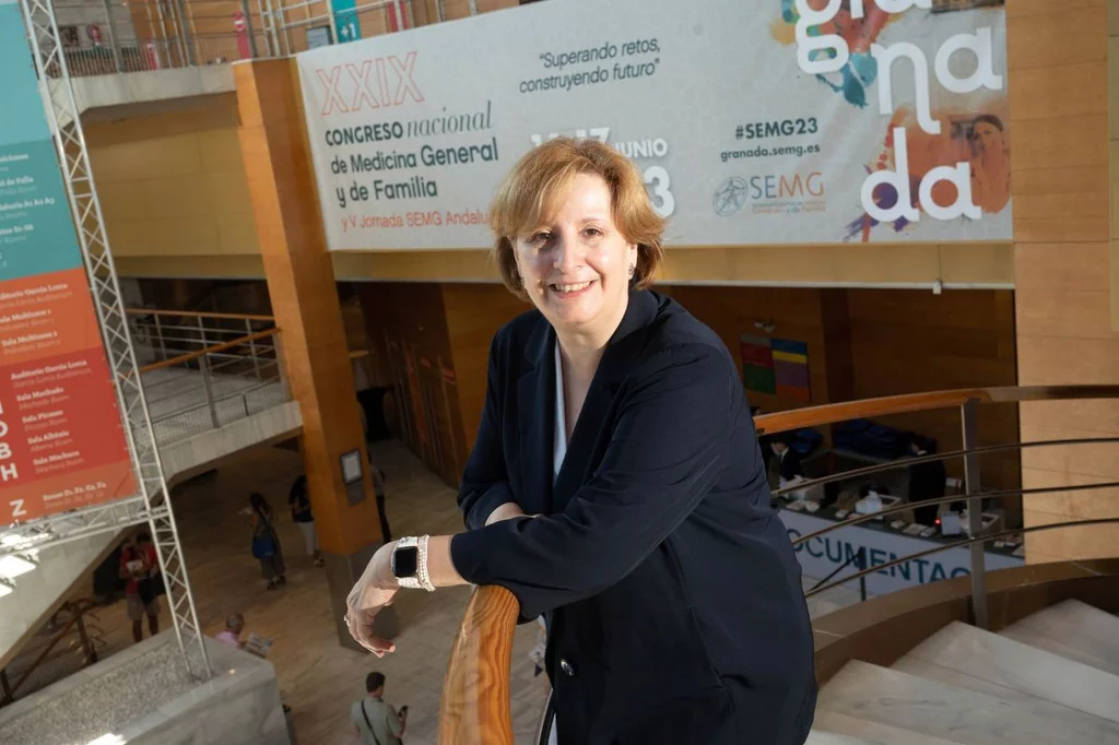 Pilar Rodrguez Ledo, presidenta de la SEMG. Foto: MIGUEL ÁNGEL MOLINA.