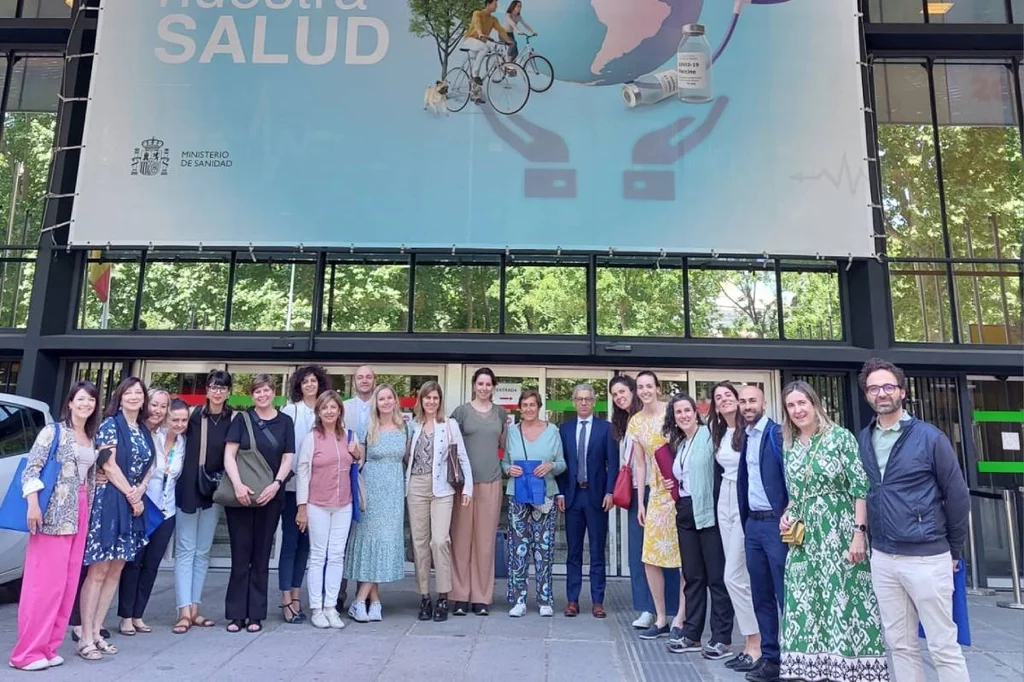 Profesionales sanitarios participantes en la 40ª edición del programa HOPE, en el que colabora Sanidad. Foto: MINISTERIO DE SANIDAD.