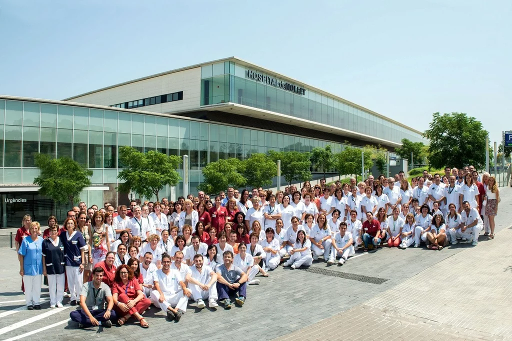 Uno de los logros del Hospital de Mollet ha sido implicar a todos sus profesionales en la gestiÃ³n medioambiental. 