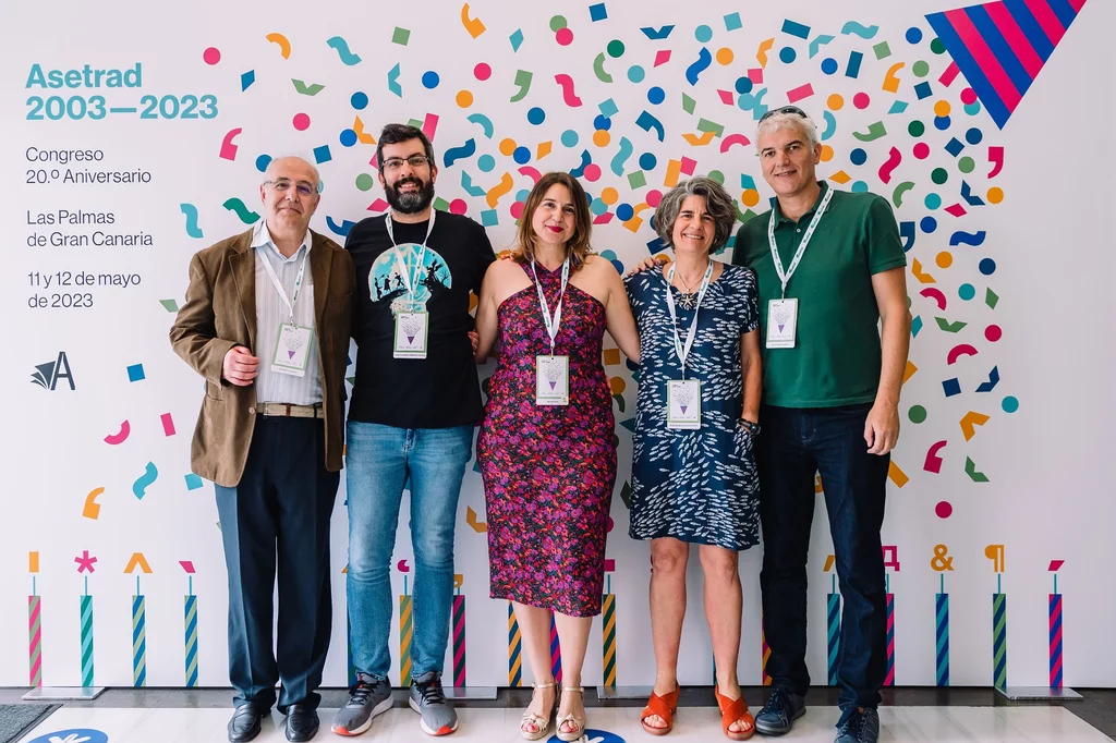 Congreso XX Aniversario de Asetrad (Las Palmas de Gran Canaria, mayo de 2023). Participantes en la mesa redonda 