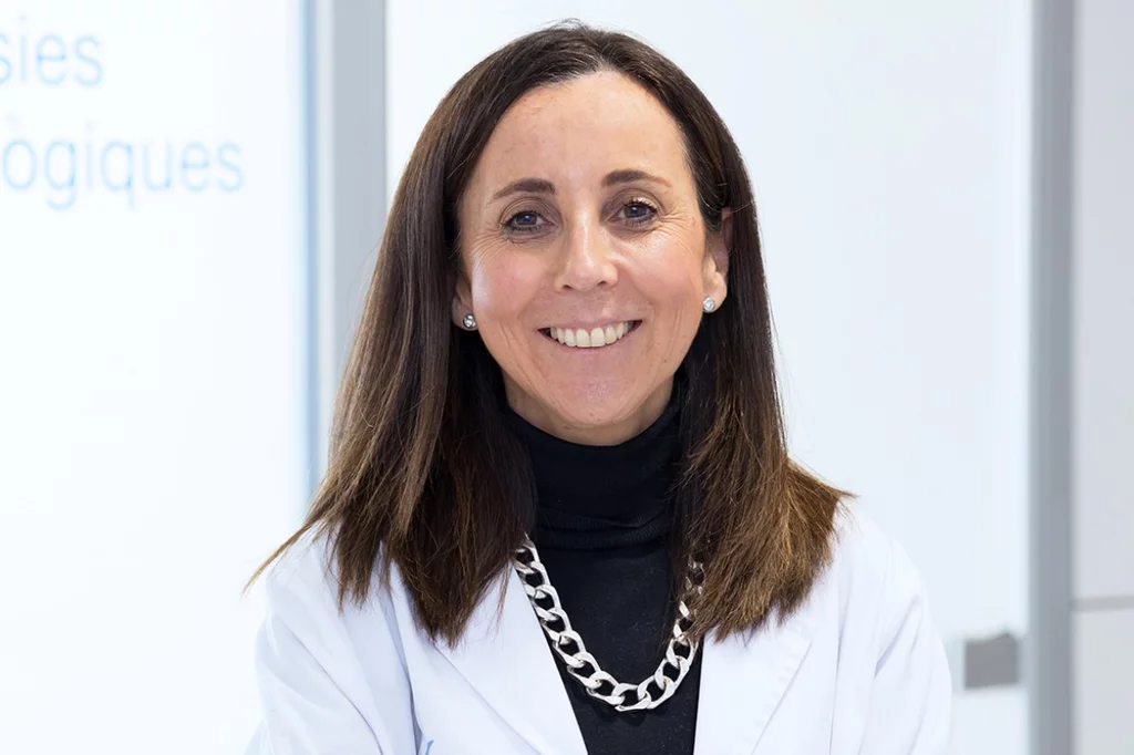 Ana Oaknin, jefa del Grupo de Neoplasias Ginecolgicas del VHIO, jefa del Programa de Tumores Ginecolgicos del Hospital Universitario Vall dHebron e investigadora del Grupo Espaol de Investigacin en Cncer de Ovario (Geico). Foto: VHIO