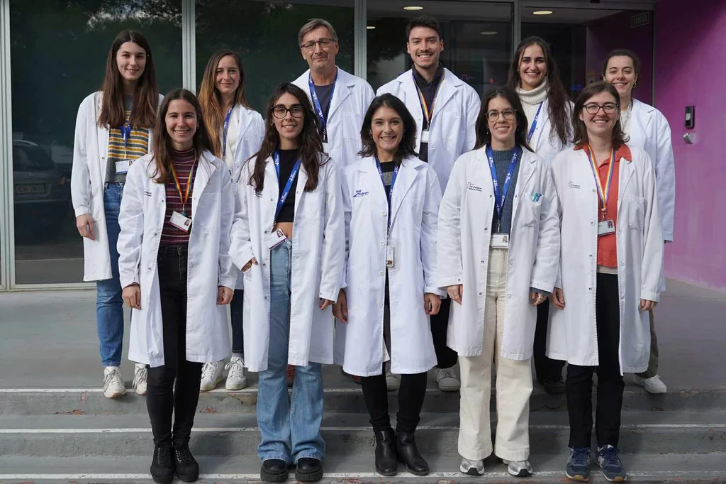 El equipo de investigadores del Vall d'Hebron Instituto de Investigación (VHIR) y la UAB. Foto: VHIR.