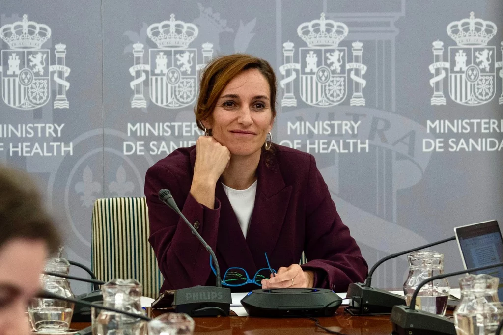 Mónica García, ministra de Sanidad.