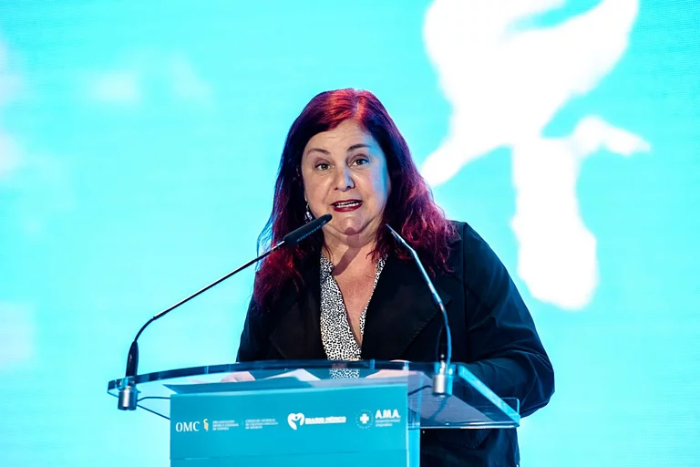 Celia Gómez, directora general de Ordenación Profesional del Ministerio de Sanidad. FOTO: MAURICIO SKRYCKY