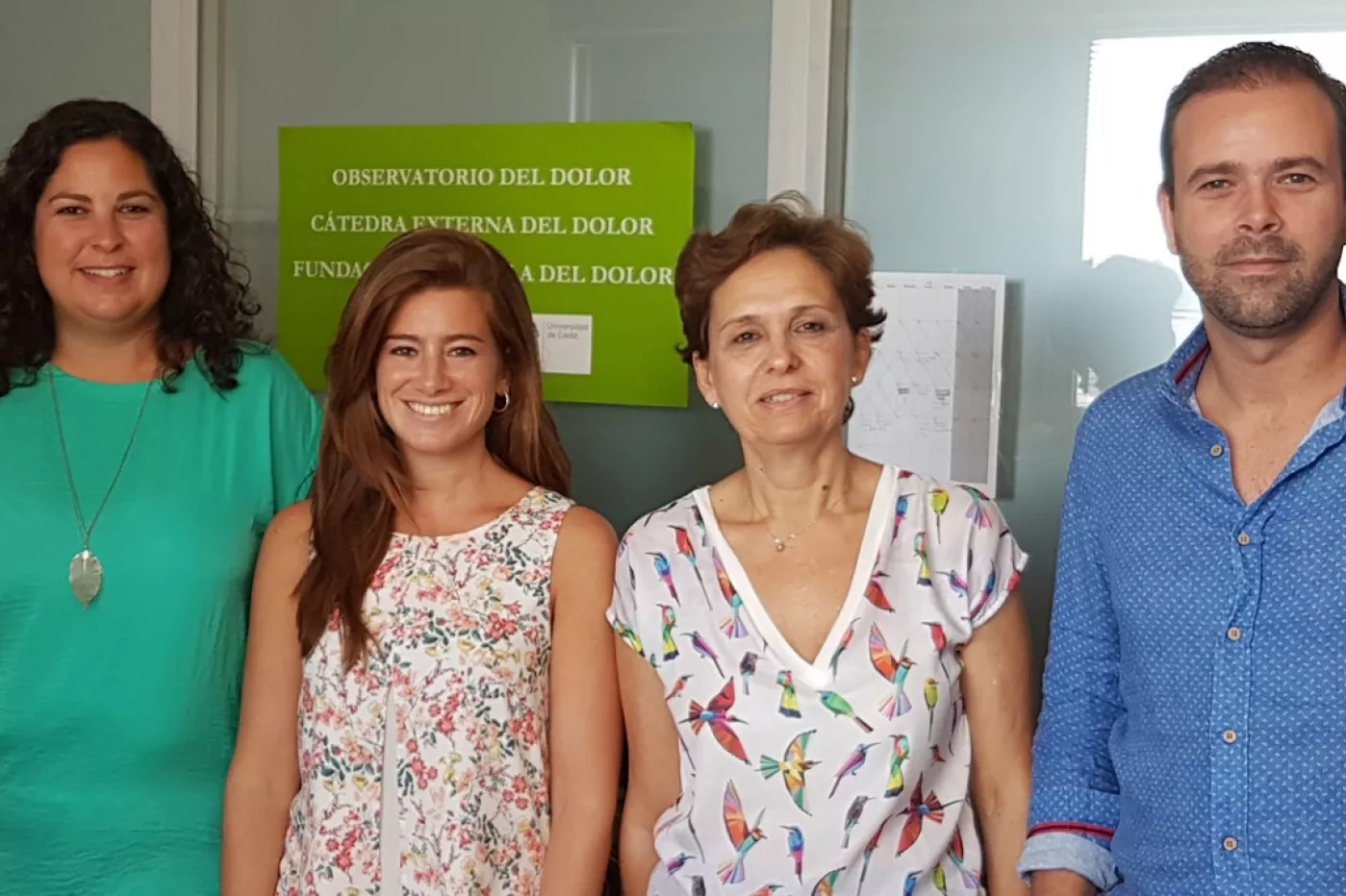 María Dueñas, Helena de Sola, Inmaculada Failde y Alejandro Salazar, autores del estudio.