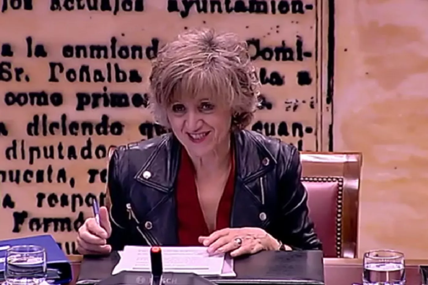 María Luisa Carcedo, ministra de Sanidad, en el Senado.