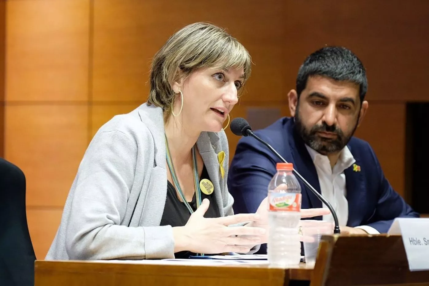 La consejera de Sanidad de Cataluña, Alba Vergés, en una imagen de archivo.