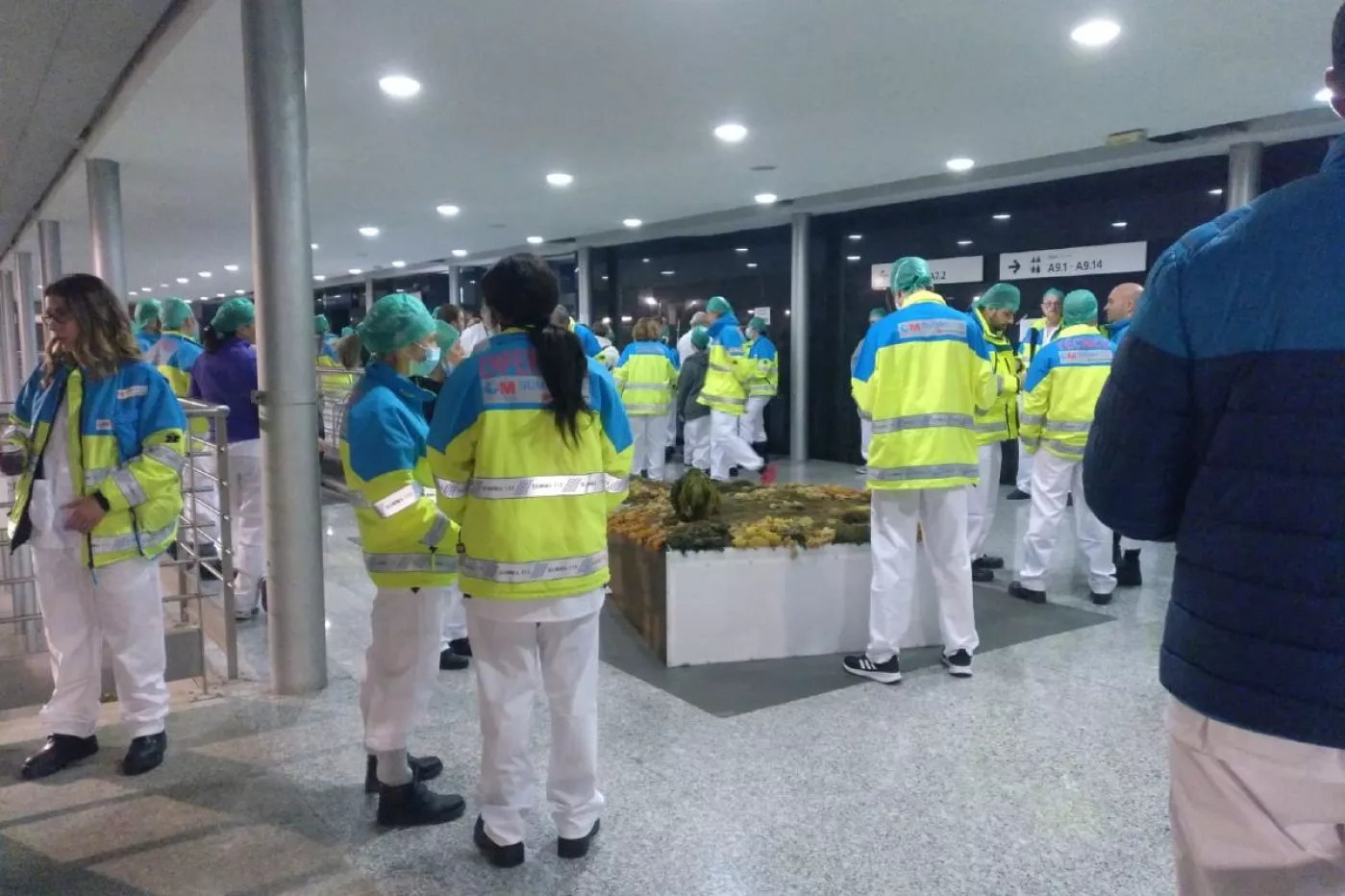 Médicos de Summa 112 en el hospital de campaña de Ifema (CCOO Madrid Sanidad)