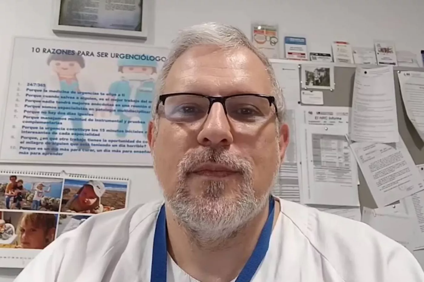 . Roberto Penedo Alonso, Jefe de Servicio de Urgencias del Hospital Universio Ramón y Cajal 