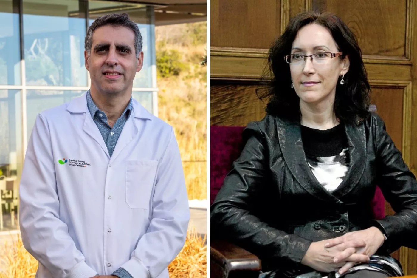 Manel Esteller y Aurora Pujol, autores del primer estudio mundial sobre epigenética en covid-19. FOTO: DM. 