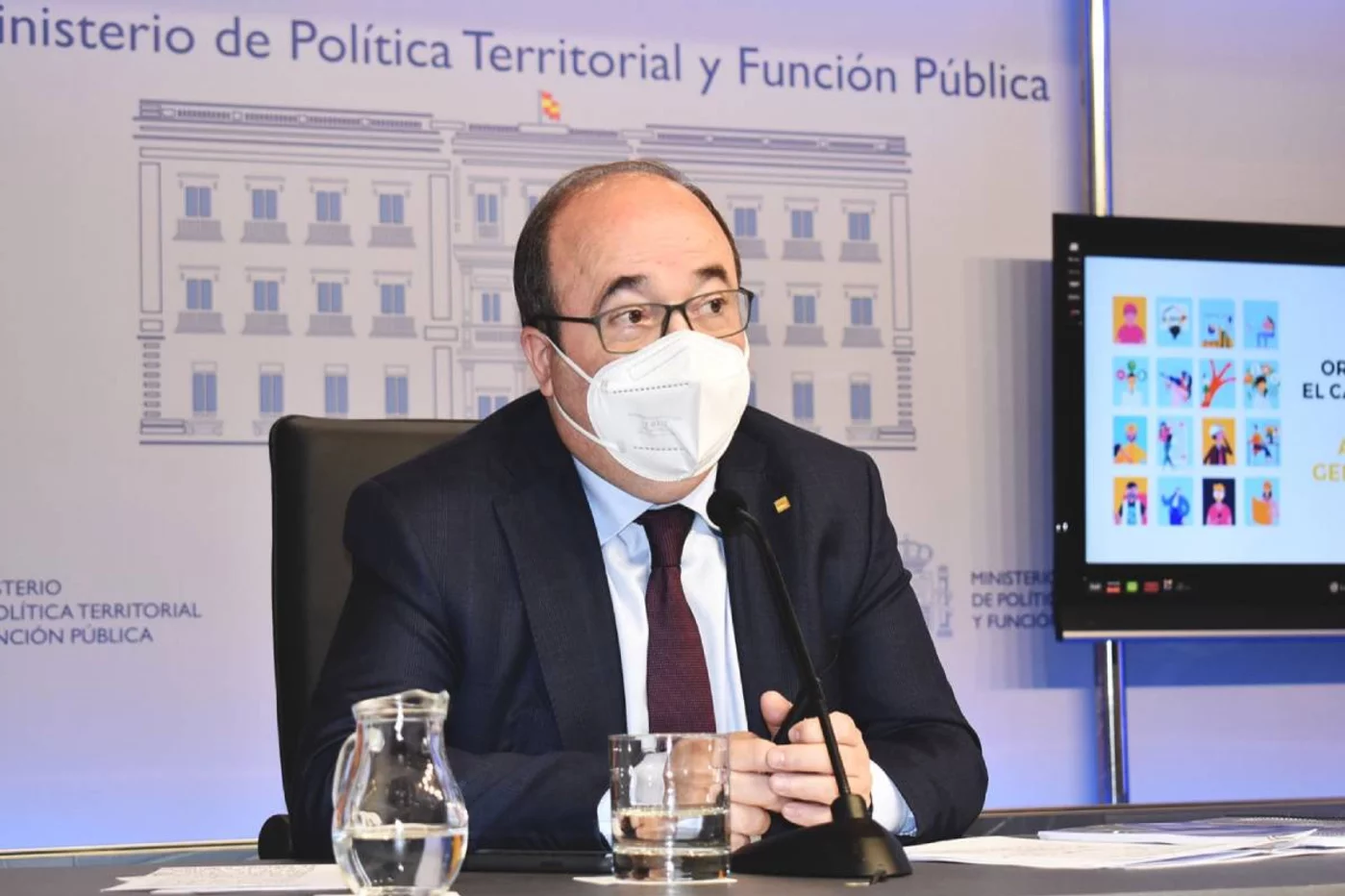 Miquel Iceta, ministro de Política Territorial y Función Pública