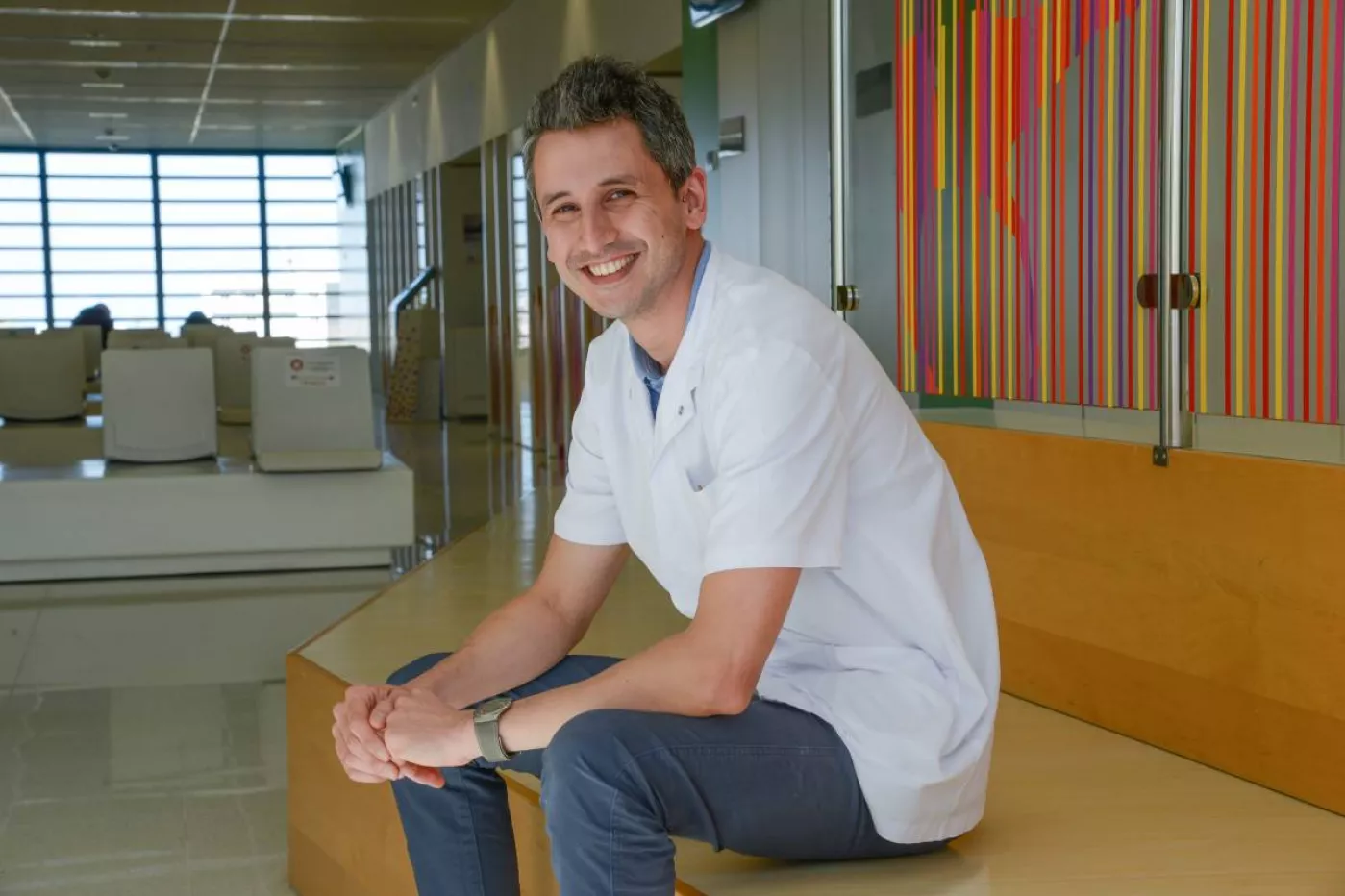 Daniel Natera, neuropediatra y miembro de la Unidad de Enfermedades Neuromusculares del Hospital Sant Joan de Déu de Barcelona.