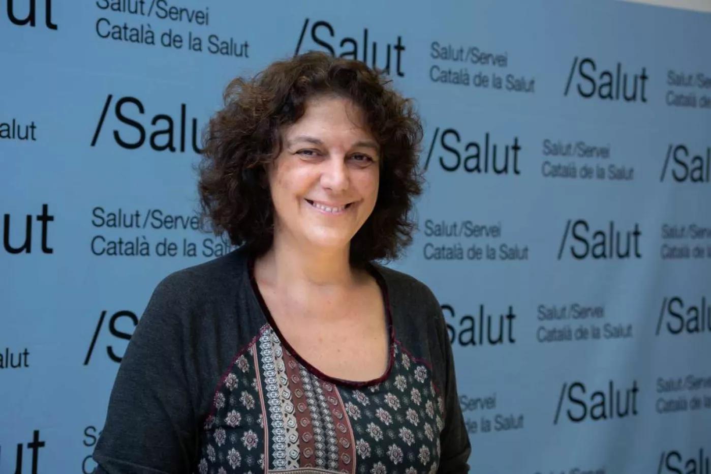 La directora del CatSalut, Gemma Craywinckel, refuerza la capacidad de la carpeta on line del usuario Mi Salud (La meva salut). Foto: JAUME COSIALLS