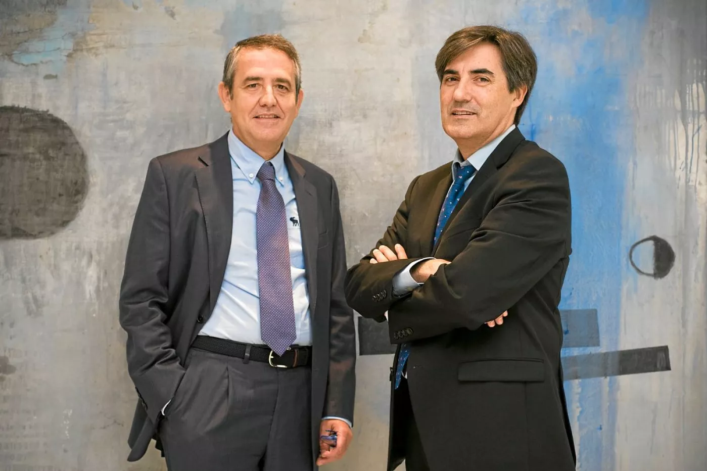 Bartomeu Massutti y Mariano Provencio, secretario y presidente, respectivamente, del Grupo Español de Cáncer de Pulmón (GECP). FOTO: DM. 