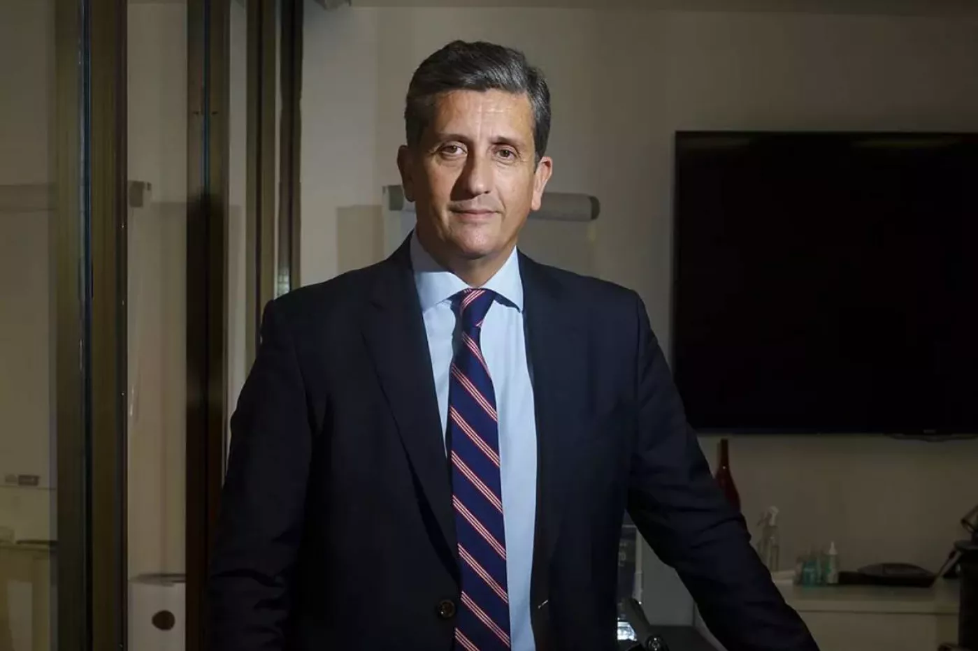 Juan Carlos Gil Rubio, el nuevo director general de España y Portugal de Moderna. (FOTO: Javier Barbancho)