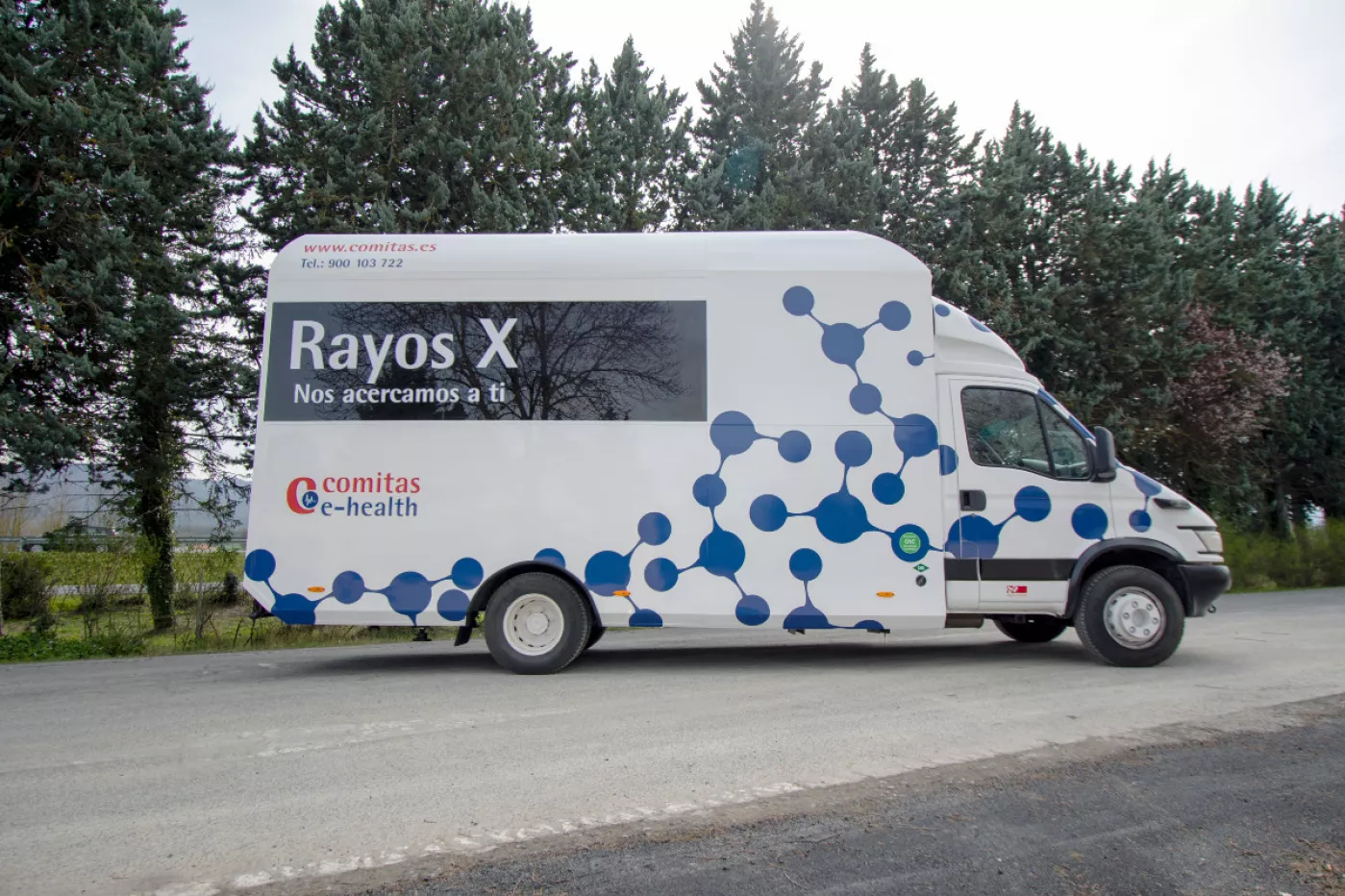 Comitas cuenta con una red de unidades móviles diseñadas con la más alta tecnología en diagnóstico por imagen.