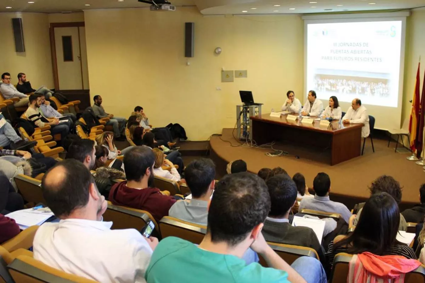 Jornada de puertas abiertas para recibir a los futuros MIR en una unidad docente de Castilla-La Mancha. Foto: SESCAM