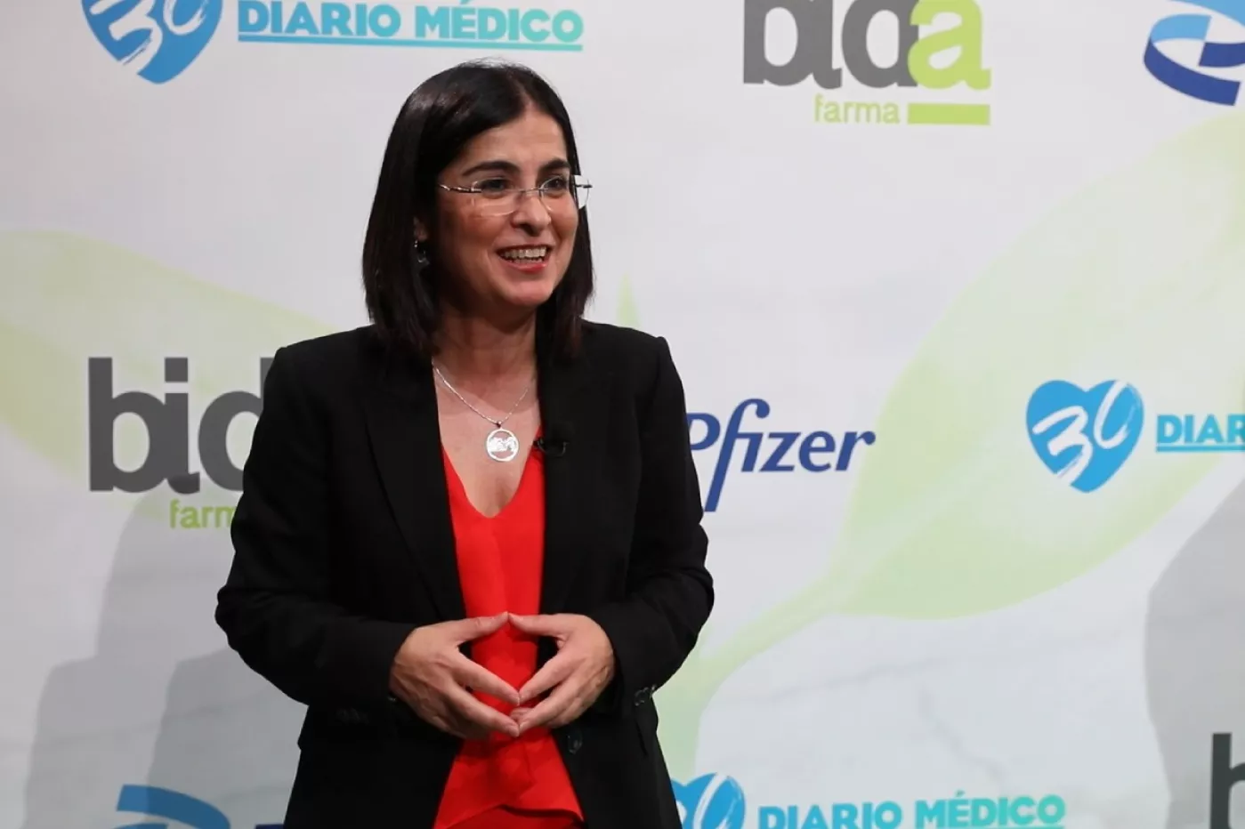 Carolina Darias, ministra de Sanidad, durante la celebración del 30 aniversario de DM y la entrega de los Premios Admirables 2022.