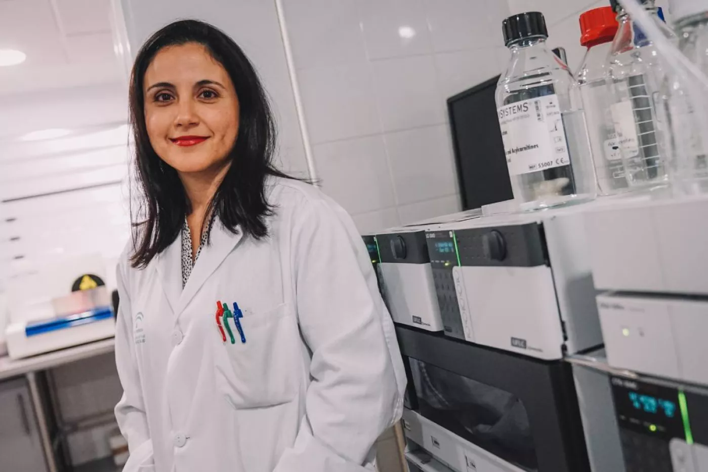  Raquel Yahyaoui, médico especialista en bioquímica clínica y responsable del laboratorio de cribado neonatal de Andalucía Oriental