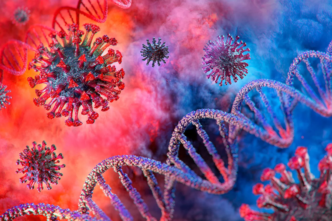 La biología sintética está ofreciendo posibilidades de inhibir el SARS-CoV-2 manipulando su genoma. Foto: DM. 
