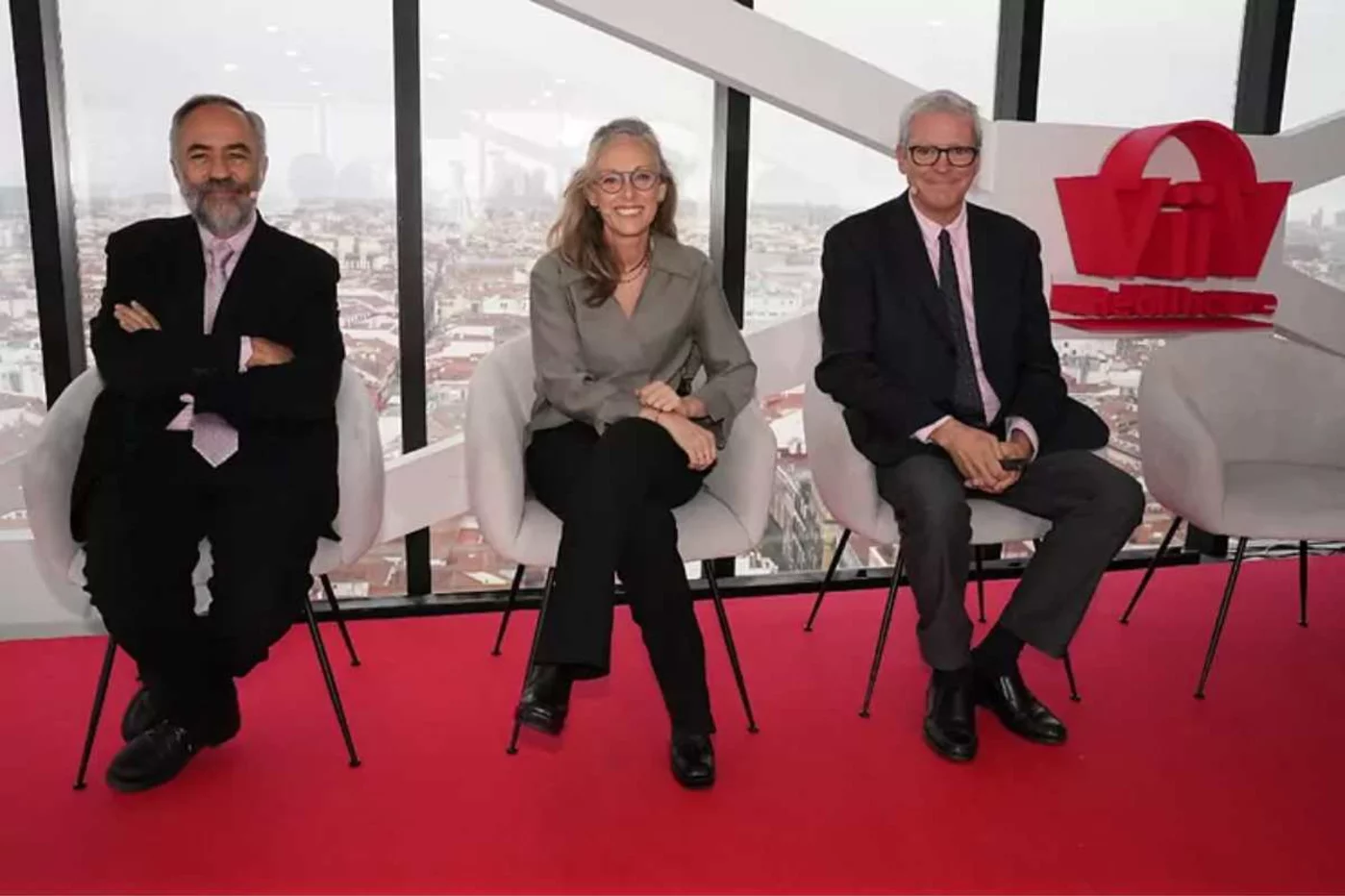 Federico Pulido, María Eugenia Negredo y Ricardo Moreno, durante la rueda de prensa. Federico Pulido, María Eugenia Negredo y Ricardo Moreno, durante la rueda de prensa.