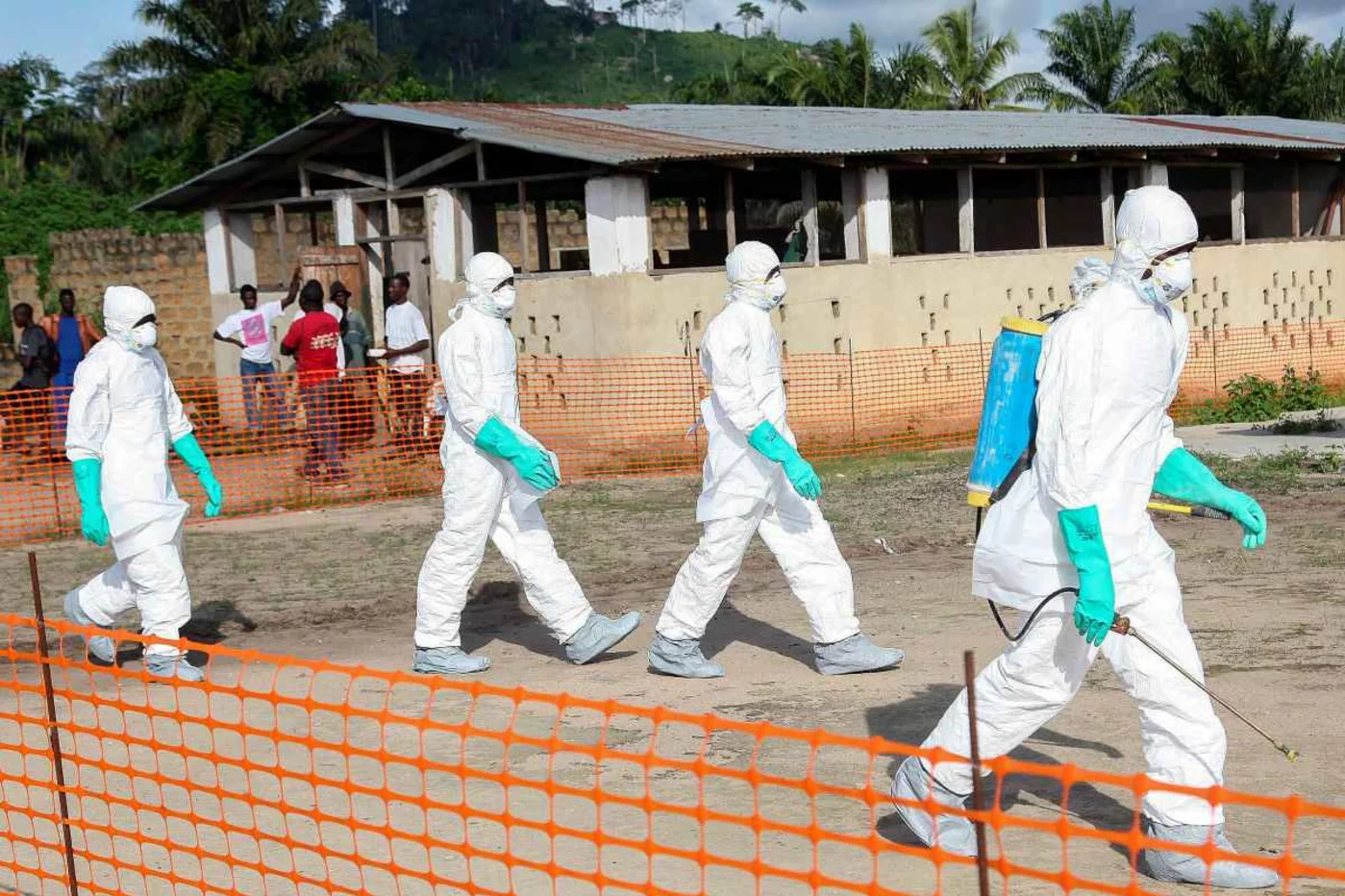 Brote del virus del Ébola Zaire en Libia en 2014. Foto: EFE