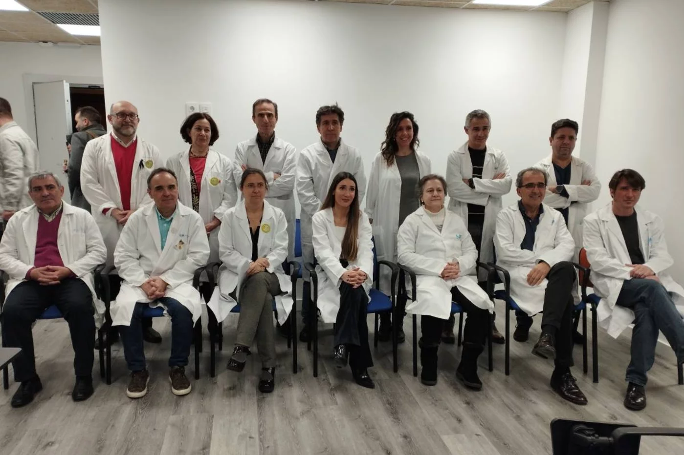El nuevo comité de huelga de los médicos de atención primaria de Madrid. Foto: DM