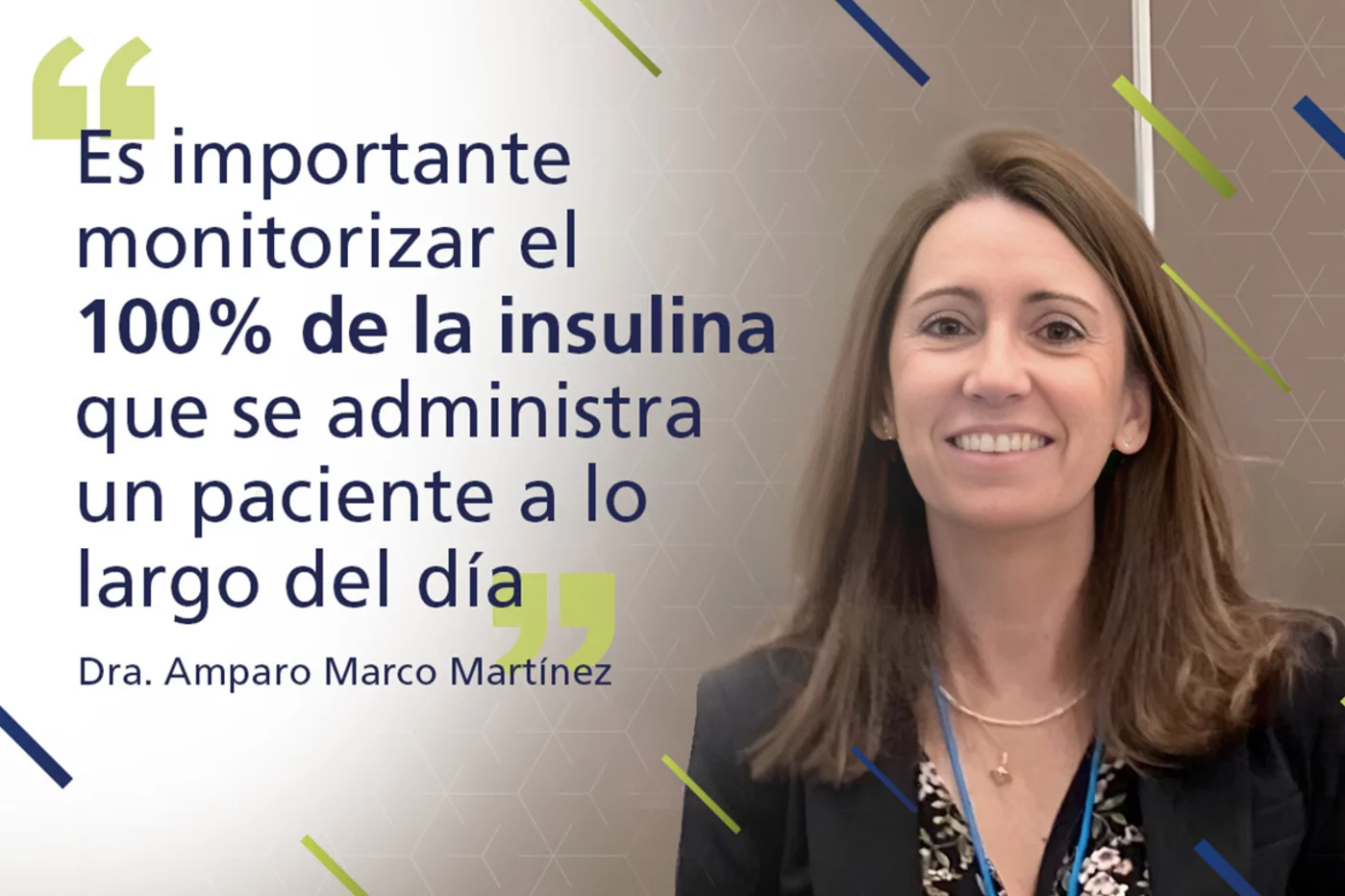 Dra. Amparo Marco Martínez, médico especialista en Endocrinología y Nutrición en el Complejo Hospitalario Universitario de Toledo y profesora asociada de la Universidad Europea de Madrid.