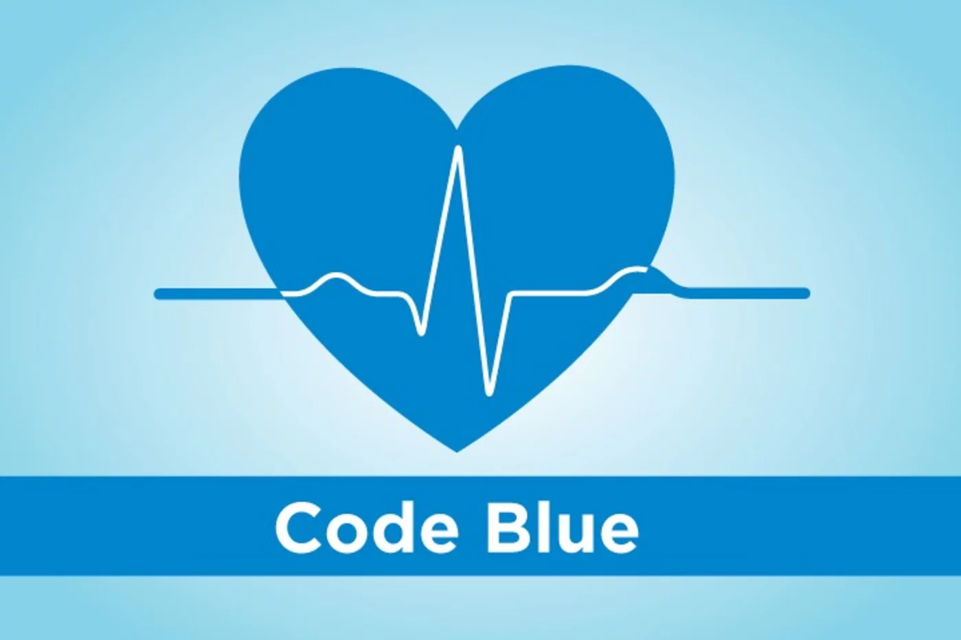 El más conocido de los códigos estadounidenses de colorines es 'code blue', indicativo de parada cardíaca.