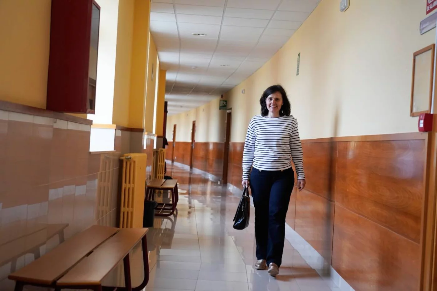 Mercedes Sánchez, decana de la Facultad de Ciencias de la Salud de la Universidad Católica de Ávila. Foto: ÁRABA PRESS ÁVILA/PAULINO ORIBE.